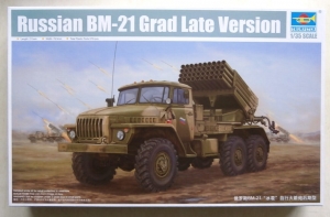 TRUMPETER MODELS 1/35 01014 RUSSIAN BM-21 GRAD LATE VERSION