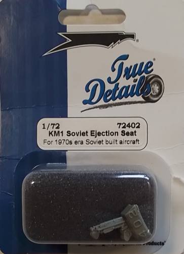 TRUE DETAILS 1/72 72402 KM1 SOVLET EJECTLON SEAT 
