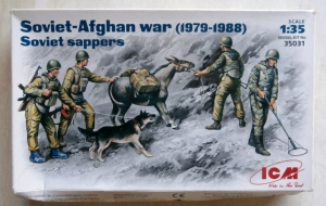 ICM 1/35 35031 SOVIET SAPPERS 1979-1988