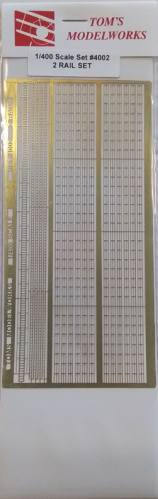 TOMS MODELWORKS 1/400 4002 2 RAIL SET