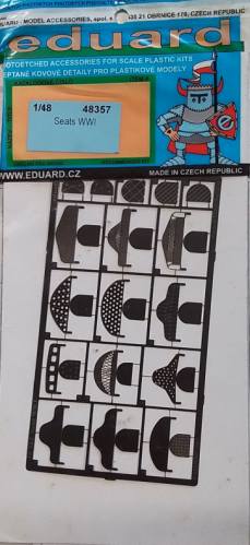 EDUARD 1/48 48357 SEATS WWI