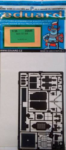 EDUARD 1/35 35445 MAN 10T   8X8 FOR REVELL KIT