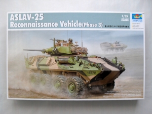 TRUMPETER 1/35 00392 ASLAV-25 RECCE VEHICLE PHASE 3
