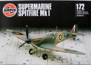 AIRFIX 1/72 01071  1986  SUPERMARINE SPITFIRE Mk.I
