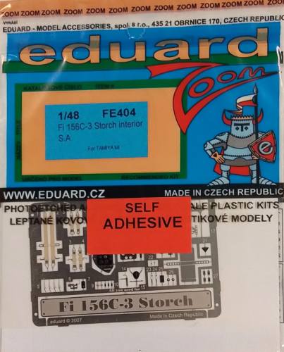 EDUARD 1/48 FE404 FI 156C-3 STORCH INTERIOR SA