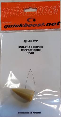 QUICKBOOST.NET 1/48 QB 48 122 MIG-28A FULCRUM CORRECT NOSE