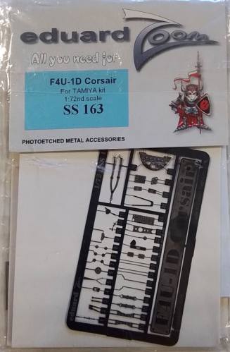 EDUARD 1/72 SS163 F4U-1D CORSAIR FOR TAMIYA KIT