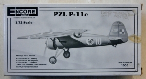 ENCORE 1/72 1005 PZL P-11c
