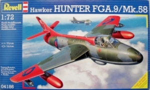 REVELL 1/72 04186 HAWKER HUNTER FGA.9/Mk.58