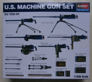 ACADEMY 1/35 13262 US WWII MACHINE GUN SET