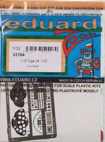 EDUARD 1/32 33184 1-16 TYPE 24 FOR ICM KIT