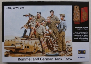 MASTERBOX 1/35 3561 ROMMEL   GERMAN TANK CREW DAK WWII