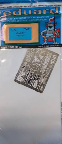 EDUARD 1/72 73491 GLADIATOR FOR AIRFIX KIT