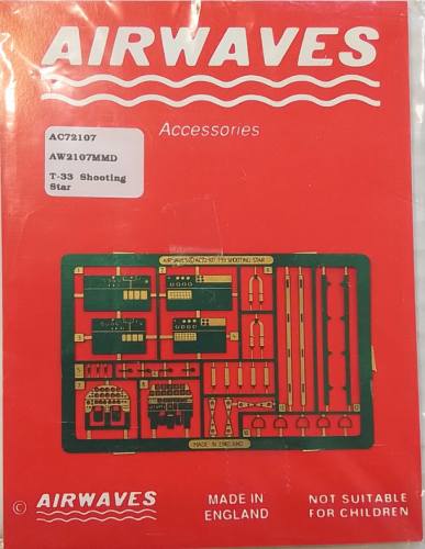 AIRWAVES 1/72 AC72107 AW2107MMD T-33 SHOOTING STAR
