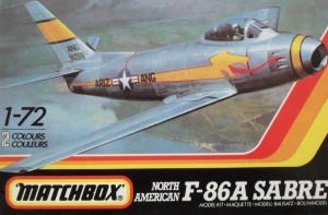 MATCHBOX 1/72 PK-32 NORTH AMERICAN F-86A/5 SABRE