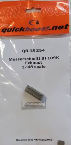 QUICKBOOST.NET 1/48 QB 48 254 MESSERSCHMITT BF 109K EXHAUST 