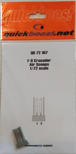 QUICKBOOST.NET 1/72 QB 72 107 F-8 CRUSADER AIR SCOOPS