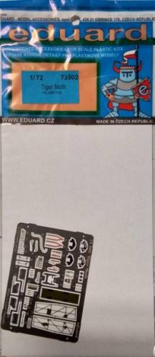 EDUARD 1/72 73502 TIGER MOTH FOR AIRFIX KIT