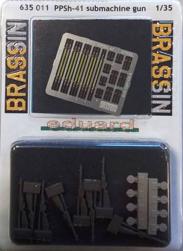 EDUARD 1/35 635 011 PPSH-41 SUBMACHINE GUN