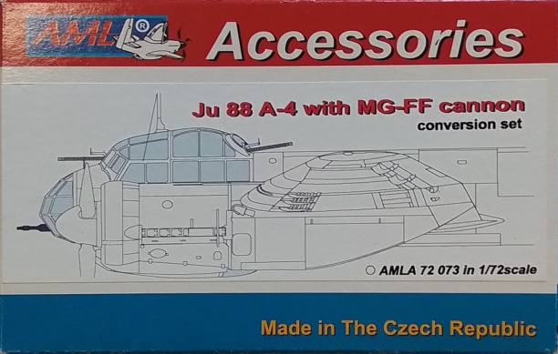 AML 1/72 72073 JU 88 A-4 WITH MG-FF CANNON CONVERSION SET