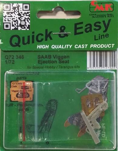 CMK 1/72 Q72 346 SAAB VIGGEN EJECTION SEAT