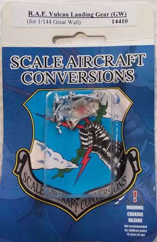 SCALE AIRCRAFT CONVERSIONS  1/144 14410 R.A.F. VULCAN LANDING GEAR  GW 