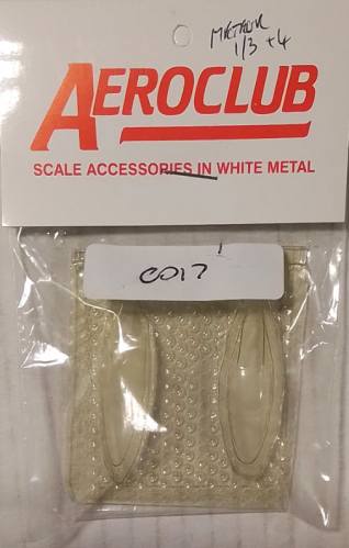 AEROCLUB 1/72 C017 GLOSTER METEOR MK1   MK3 CANOPIES