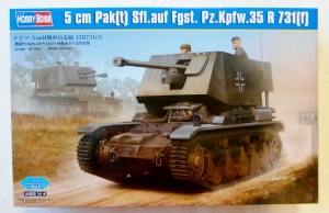 HOBBYBOSS 1/35 83808 5cm PAK t  SfI.auf Fgst Pz.Kpfw.35 R 731 f 