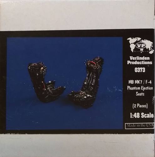 VERLINDEN PRODUCTIONS 1/48 0373 MB MK7 / F-4 PHANTOM EJECTION SEATS  2 PIECES 