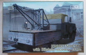 IBG MODELS 1/35 35006 EINHEITSDIESEL WITH BILSTEIN RECOVERY CRANE