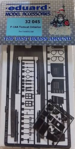 EDUARD 1/32 32 045 F-14A TOMCAT INTERIOR FOR TAMIYA KIT