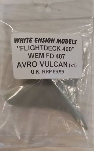WHITE ENSIGN  FLIGHTDECK 400 WEM FD 407 AVRO VULCAN  X1 