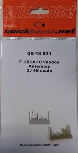 QUICKBOOST.NET 1/48 QB 48 624 F-101A/C VOODOO ANTENNAS