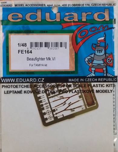 EDUARD 1/48 FE164 BEAUFIGHTER MK.VI FOR TAMIYA KIT
