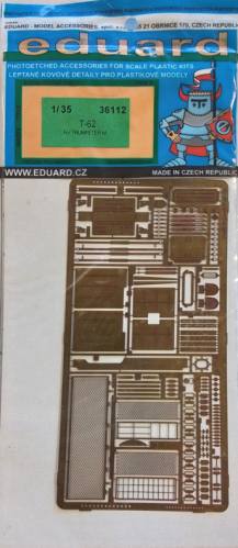 EDUARD 1/35 36112 T-62 FOR TRUMPETER KIT