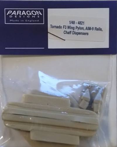 PARAGON 1/48 4821 TOMADO F3 WING 5 PYLON AIM-9 RAILS  CHAFF DISPENSERS