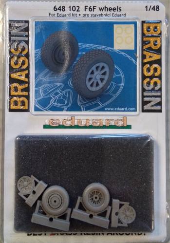 EDUARD 1/48 648 102 F6F WHEELS