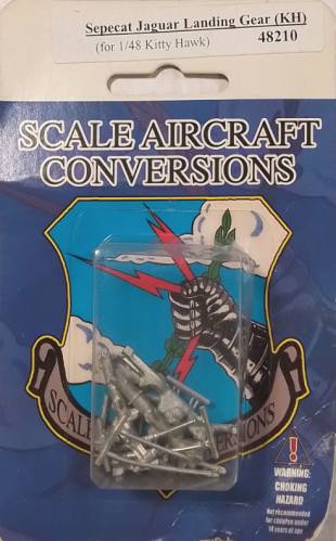 SCALE AIRCRAFT CONVERSIONS  1/48 48210 SEPECAT JAGUAR LANDING GEAR  KH 