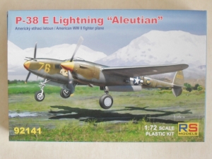 RS MODELS 1/72 92141 P-38E LIGHTNING ALEUTIAN