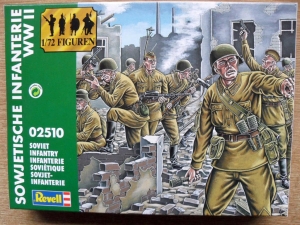 REVELL 1/72 02510 SOVIET INFANTRY WWII