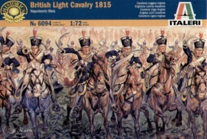 ITALERI 1/72 6094 NAPOLEONIC BRITISH LIGHT CAVALRY 1815
