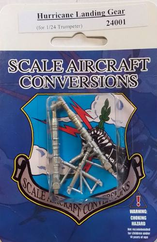 UNKNOWN MAKE  24001 HURRICANE LANDING GEAR  FOR 1/24 TRUMPETER 