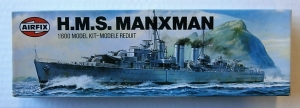 AIRFIX 1/600 02203 HMS MANXMAN