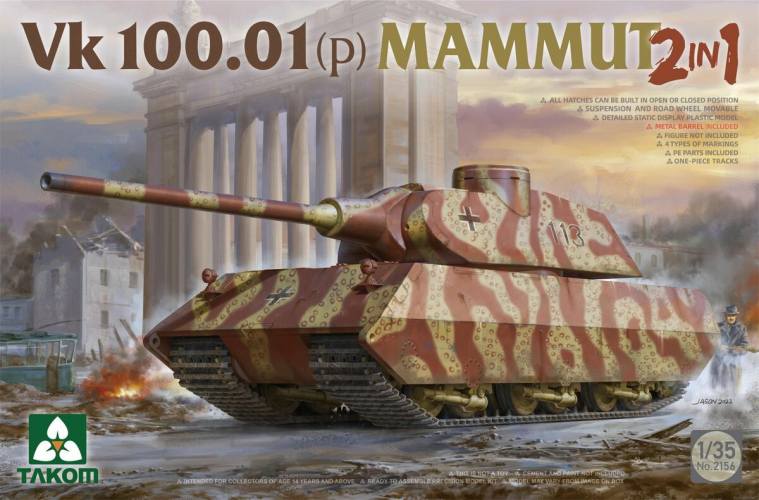 TAKOM 1/35 2156 VK100.01 MAMMUT 