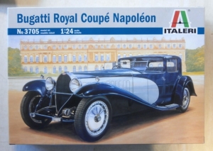 ITALERI 1/24 3705 BUGATTI ROYAL COUPE NAPOLEON