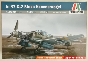 ITALERI 1/48 2722 JUNKERS Ju 87 G-2 STUKA KANONENVOGEL