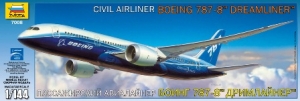 ZVEZDA 1/144 7008 BOEING 787-8 DREAMLINER