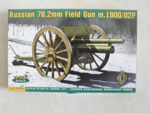 ACE 1/72 72257 RUSSIAN 76.2mm FIELD GUN M.1900/02P