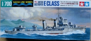 TAMIYA 1/700 31909 BRITISH E CLASS DESTROYER