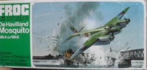 FROG 1/72 F187 DE HAVILLAND MOSQUITO Mk.4 or Mk.6